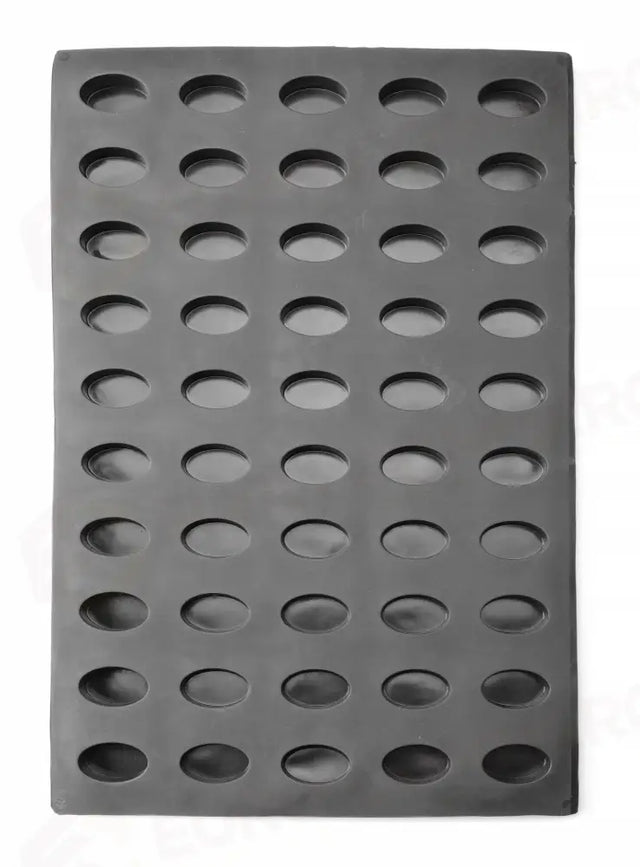 FORMA IN SILICONE OVALI, 570X375X(H)20MM - 677247