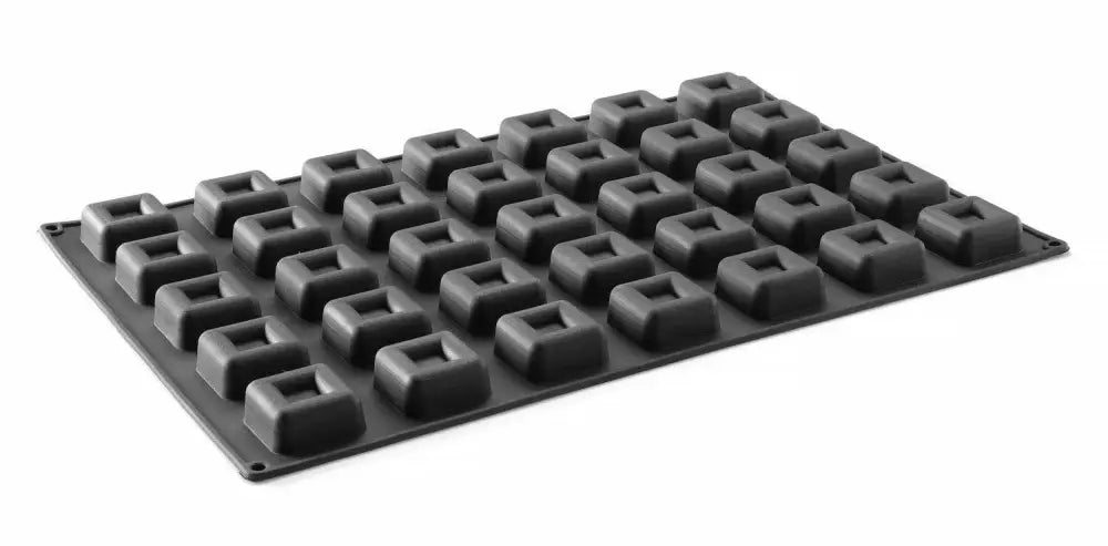 FORMA IN SILICONE QUADRATE 570X375X(H)25MM QUADRATO - HENDI