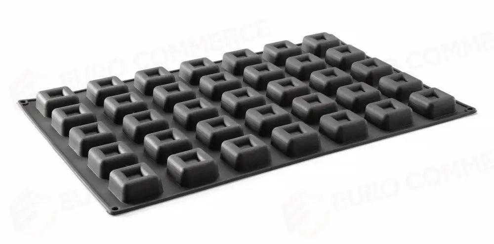 FORMA IN SILICONE QUADRATE 570X375X(H)25MM QUADRATO - HENDI