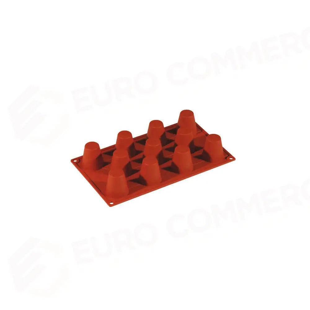 FORMAFLEX STAMPO IN SILICONE MULTIPORZIONE 175 X 300 MM - 11 IMPRONTE BABÀ MEDIO Ø 45 X H 48 MM VOL. 51 ML - FR030