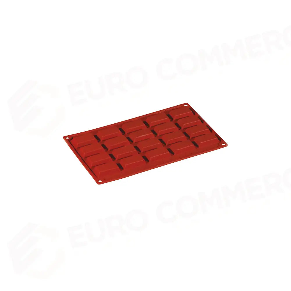 FORMAFLEX STAMPO IN SILICONE MULTIPORZIONE 175 X 300 MM - 20 IMPRONTE MINI FINANZIERE 49 X 26 X H 11 MM VOL. 11 ML