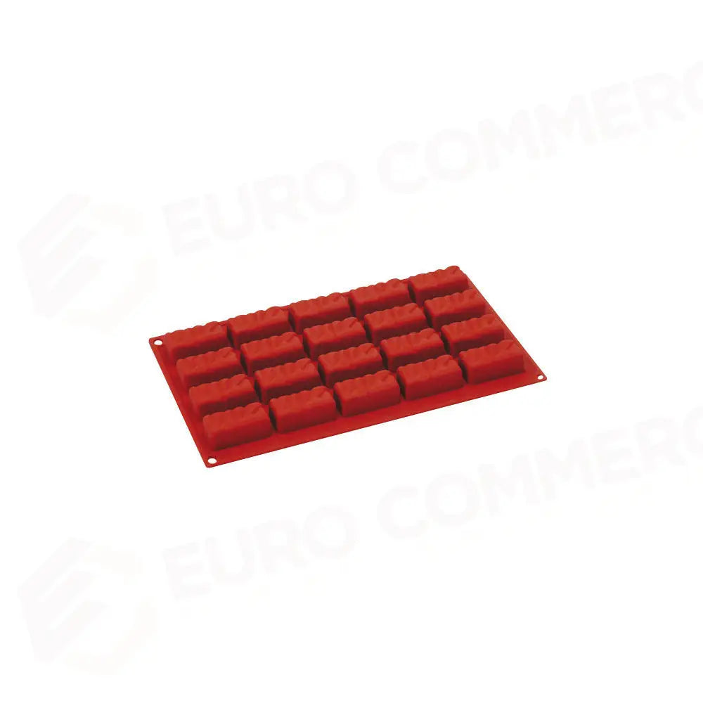FORMAFLEX STAMPO IN SILICONE MULTIPORZIONE 175 X 300 MM - 20 IMPRONTE TORRONCINO 50 X 25 X H 20 MM VOL. 25 ML - FR068