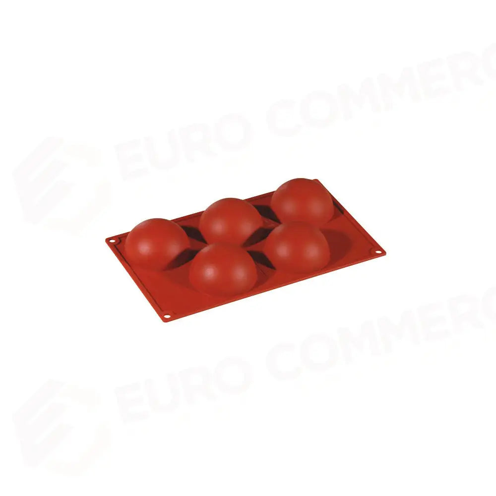 FORMAFLEX STAMPO IN SILICONE MULTIPORZIONE 175 X 300 MM - 5 IMPRONTE SEMISFERA Ø 80 X H 40 MM VOL. 134 ML - FR018