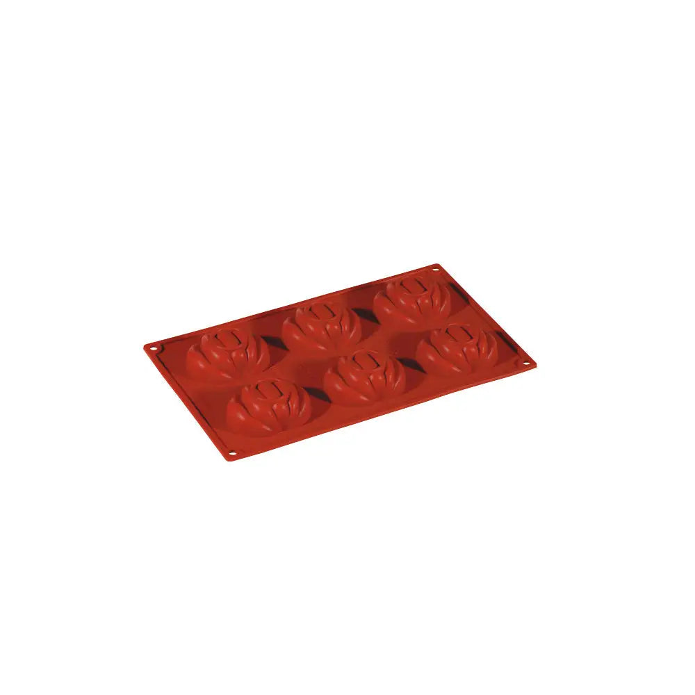 FORMAFLEX STAMPO IN SILICONE MULTIPORZIONE 175 X 300 MM - 6 IMPRONTE ZUCCHE 72 X 61 X H 28 MM VOL. 60 ML - FR050