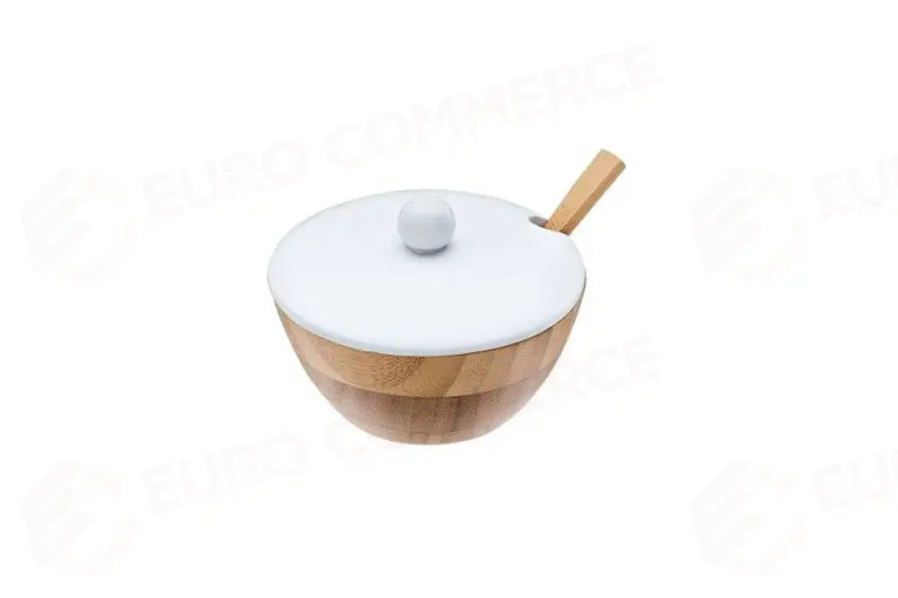 FORMAGGIERA IN BAMBOO CON TAPPO NATURALE - Ø11X5 CM - S0104 - LEONE - ACCESSORI TAVOLA