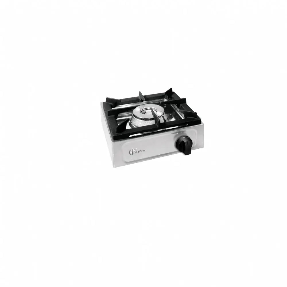 FORNELLO A GAS DA BANCO 1 FUOCO MOD BIG7001F 7 KW 3 PARKER - Cucina Professionale