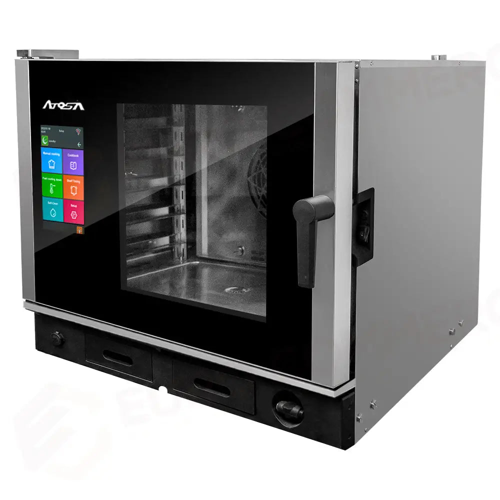 FORNO A CONVEZIONE ATOSA - 5 TEGLIE GN 1/1 - VAPORE DIRETTO - LAVAGGIO INTEGRATO - EPC-0511E1