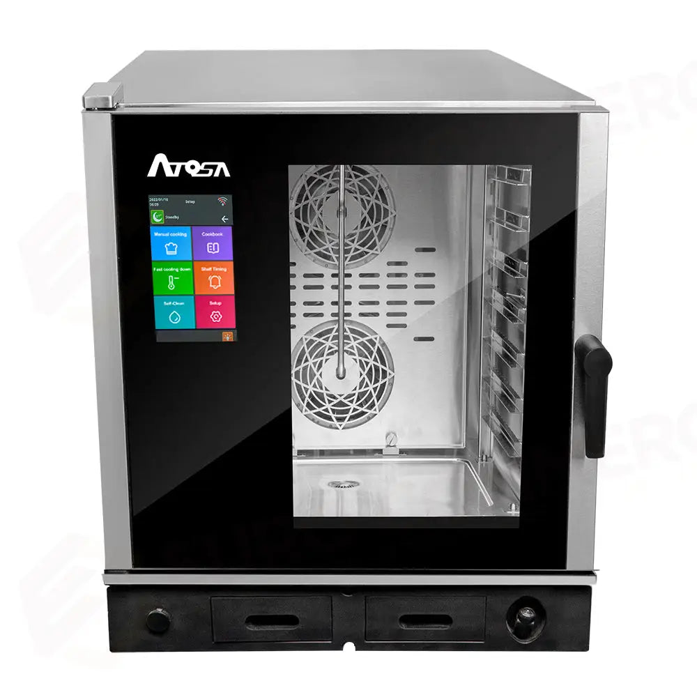 FORNO A CONVEZIONE ATOSA - 7 TEGLIE GN 1/1 - VAPORE DIRETTO - LAVAGGIO INTEGRATO - EPC-0711E2