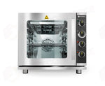 FORNO A CONVEZIONE VAPORE CON GRILL HENDI ADATTO PER 4 VASSOI GN2/3 GRIGIO CHIARO 230V/3000W