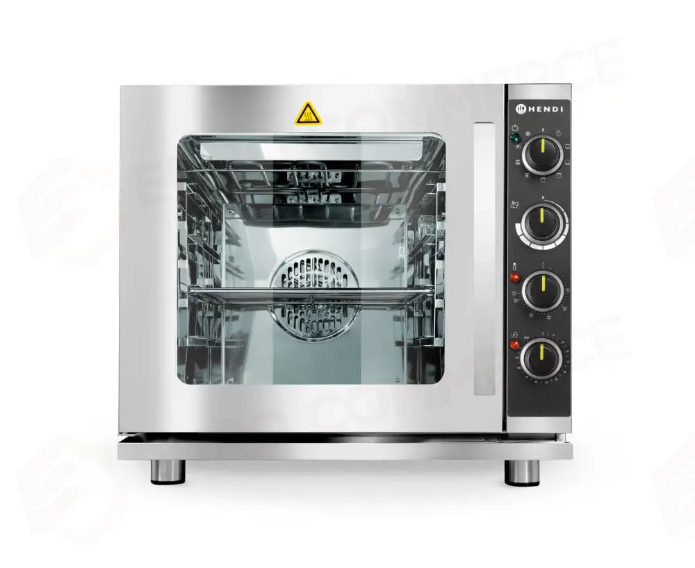 FORNO A VAPORE A CONVEZIONE CON GRILL 4X GN 2/3 GRIGIO CHIARO 230V/3000W 625X585X(H)590MM - HENDI