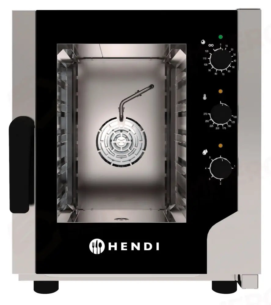 FORNO A VAPORE CONVEZIONE SNACK 5X GN 2/3 HENDI 230V/3200W 550X754X(H)662MM - 219911