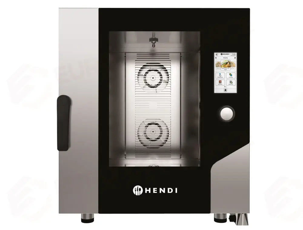 FORNO A VAPORE A CONVEZIONE – TOUCH 7 X GN 1/1 ELETTRICO CON VAPORE DIRETTO E TOUCH SCREEN CONTROL - HENDI
