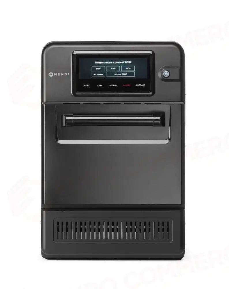 FORNO COMBITURBO AD ALTA VELOCITÀ 18L NERO 230V/3000W 402X735X(H)608MM - HENDI
