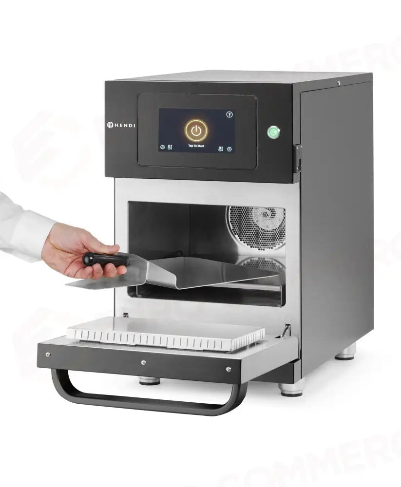 FORNO AD ALTA VELOCITÀ COMBITURBO HENDI NERO 230V/3500W 380X663X(H)619MM - 281512