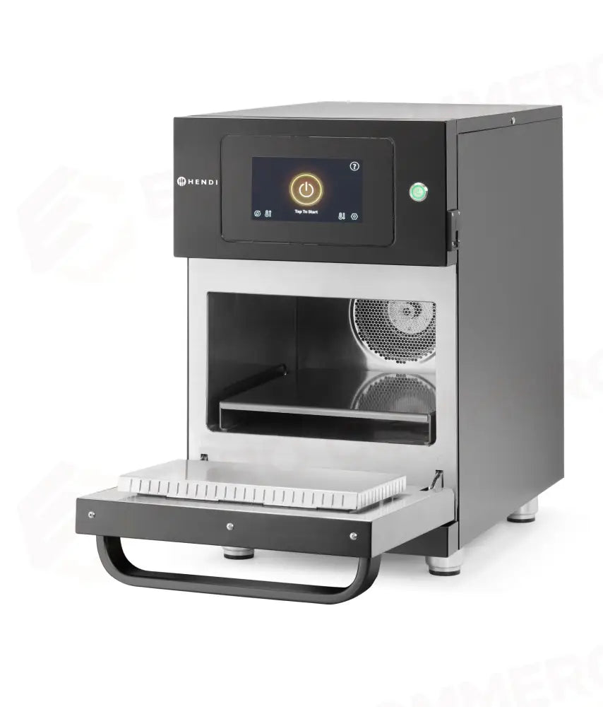 FORNO AD ALTA VELOCITÀ COMBITURBO HENDI NERO 230V/3500W 380X663X(H)619MM - 281512