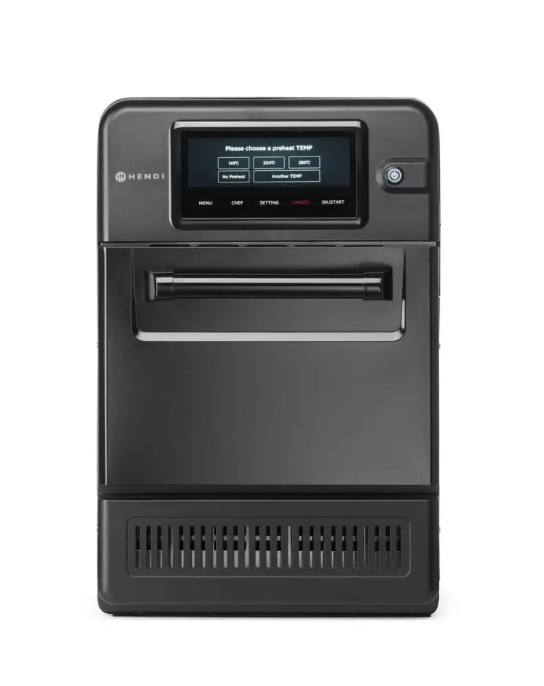 FORNO COMBITURBO AD ALTA VELOCITÀ 18L NERO 230V/3000W 402X735X(H)608MM - HENDI