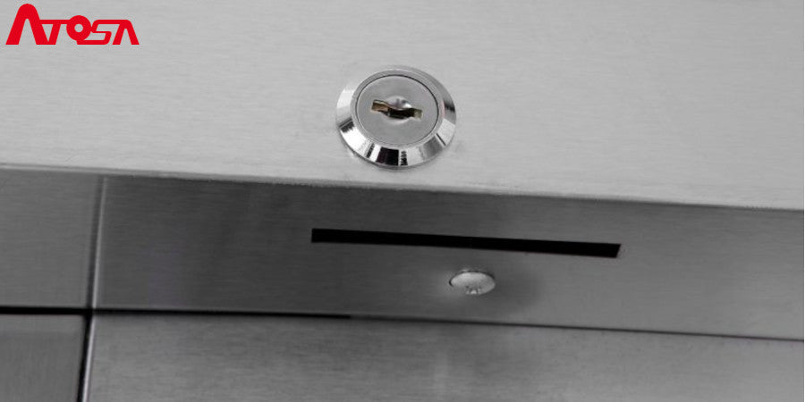 ARMADIO REFRIGERATO CON PORTA IN VETRO ATOSA - SERIE MCF - BT 700 LT - MCF8701-GR - ATOSA