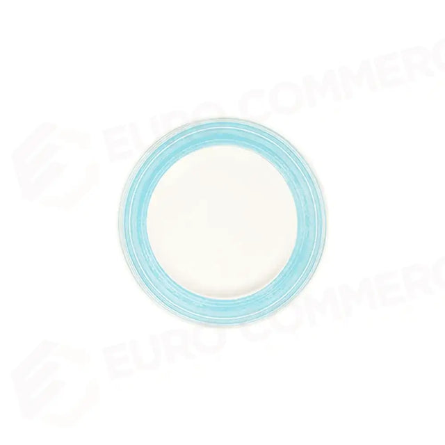 FRESH BLUE FRAME PIATTO PIANO 25 CM - 90014-101025 - ID FINE