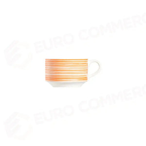 FRESH ORANGE JOKER STACKABLE COFFEE CUP 270 CC - 90012-324527 - ID FINE