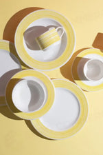 FRESH YELLOW FRAME PIATTO PIANO 19 CM - 90013-101019 - ID FINE
