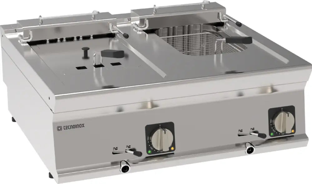 FRIGGITRICE ELETT. 80TOP 8 + 8LT ’SUPER’ - 716095 - TECNOINOX