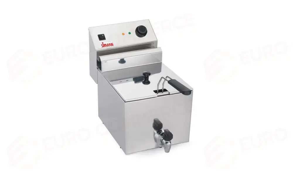 FRIGGITRICE ELETTRICA CON RUBINETTO - ELDORADO 10 R CE 380 TF - 30510063 - SIRMAN - FRIGGITRICI