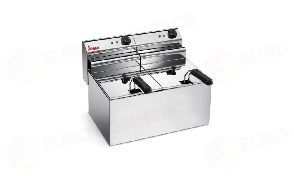 FRIGGITRICE ELETTRICA SENZA RUBINETTO - ELDORADO 8X2 CE 230 MN - 30508802 - SIRMAN - FRIGGITRICI