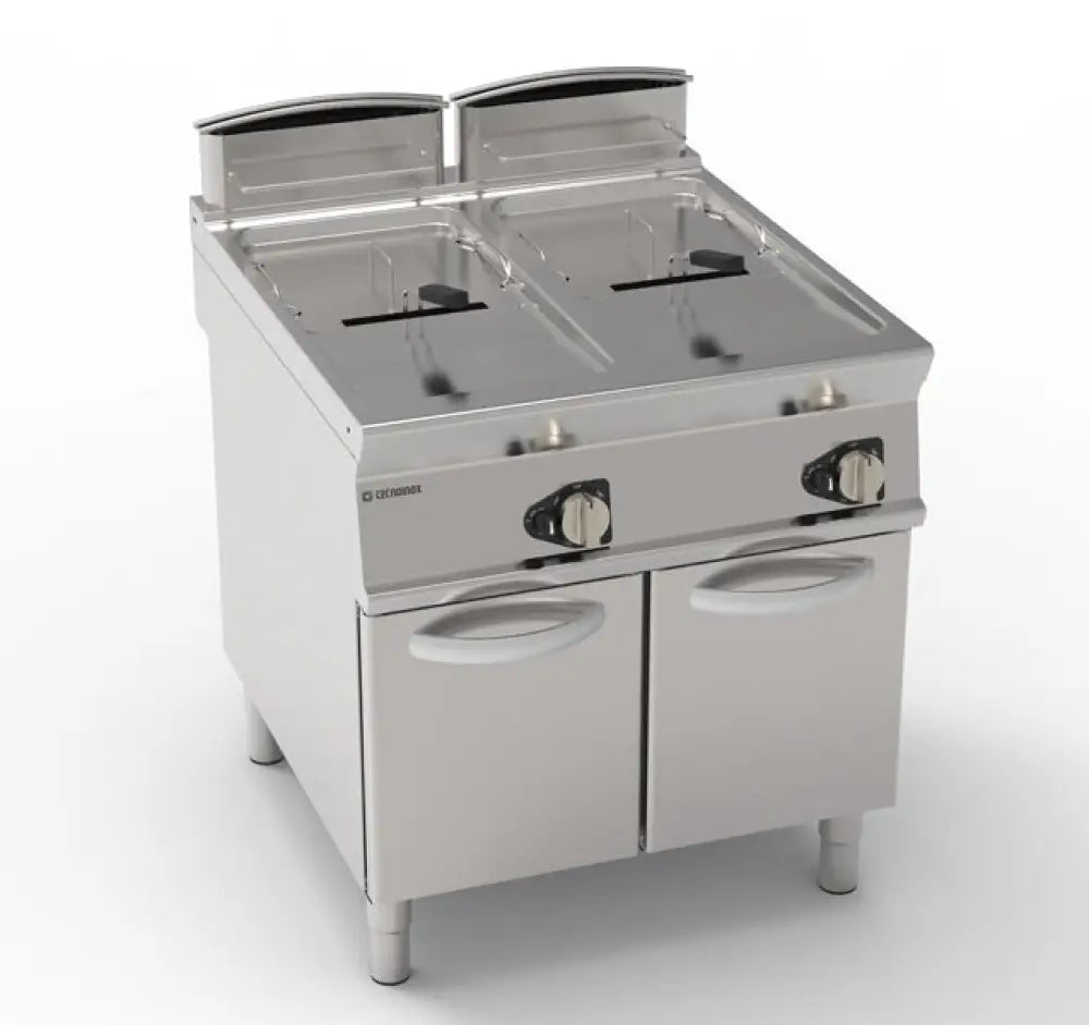 FRIGGITRICE GAS 80 17 + 17LT V.PULITA - 313189 - TECNOINOX