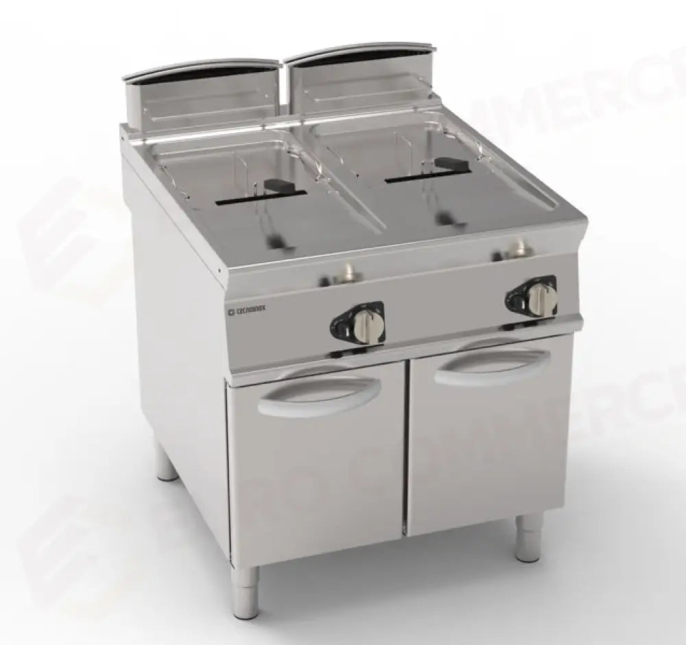 FRIGGITRICE GAS 80 17 + 17LT V.PULITA - 313189 - TECNOINOX