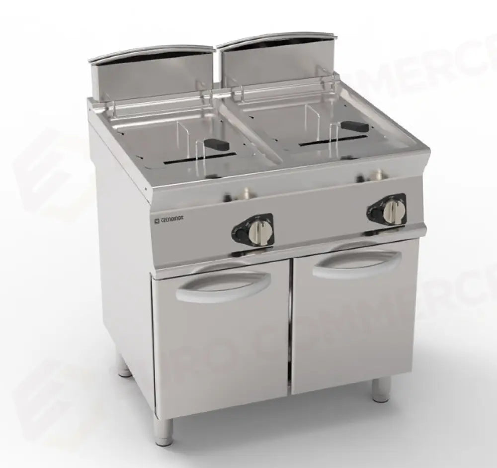 FRIGGITRICE GAS 80 17LT + 17LT - 713127 - TECNOINOX