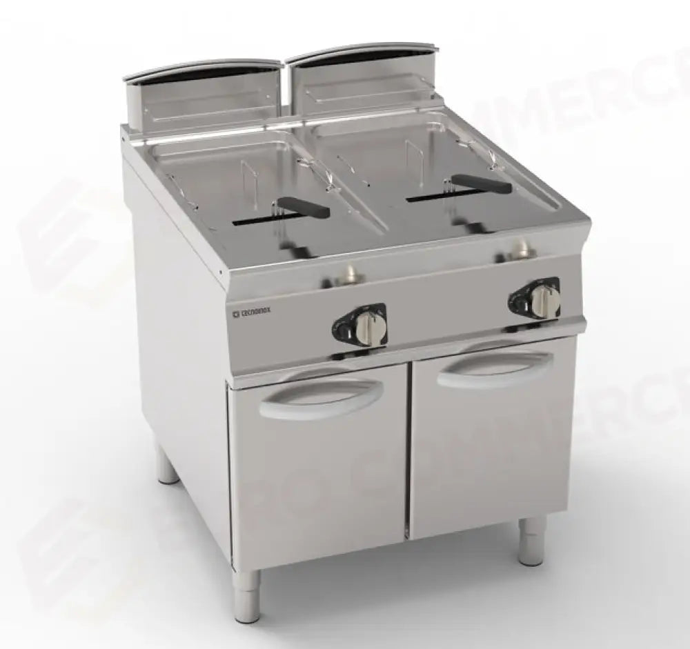 FRIGGITRICE GAS 80 21 + 21LT V.PULITA - 313190 - TECNOINOX