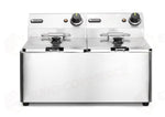 FRIGGITRICE KITCHEN LINE - 2X 8L HENDI 16L 230V/7000W 542X430X(H)351MM - 205839