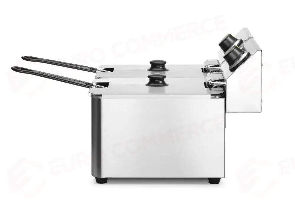 FRIGGITRICE KITCHEN LINE - 2X 8L HENDI 16L 230V/7000W 542X430X(H)351MM - 205839