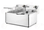 FRIGGITRICE KITCHEN LINE - 2X 8L HENDI 16L 230V/7000W 542X430X(H)351MM - 205839
