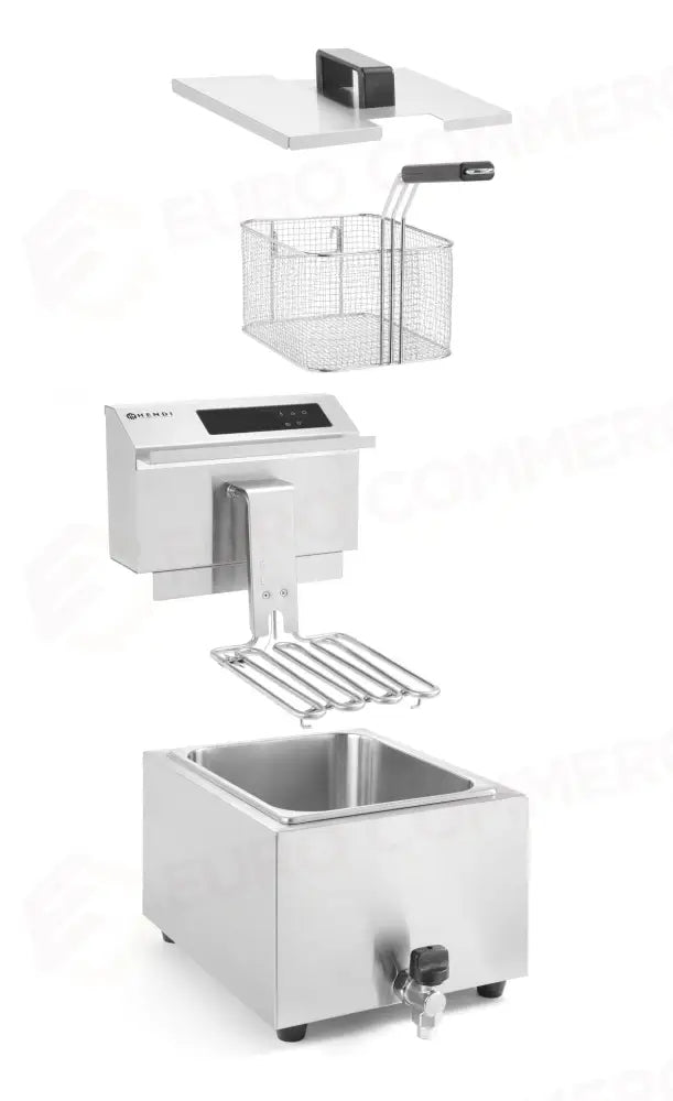 FRIGGITRICE PROFI LINE DIGITALE CON RUBINETTO DI SCARICO - 8 L HENDI 8L 230V/3500W 3 - 207369