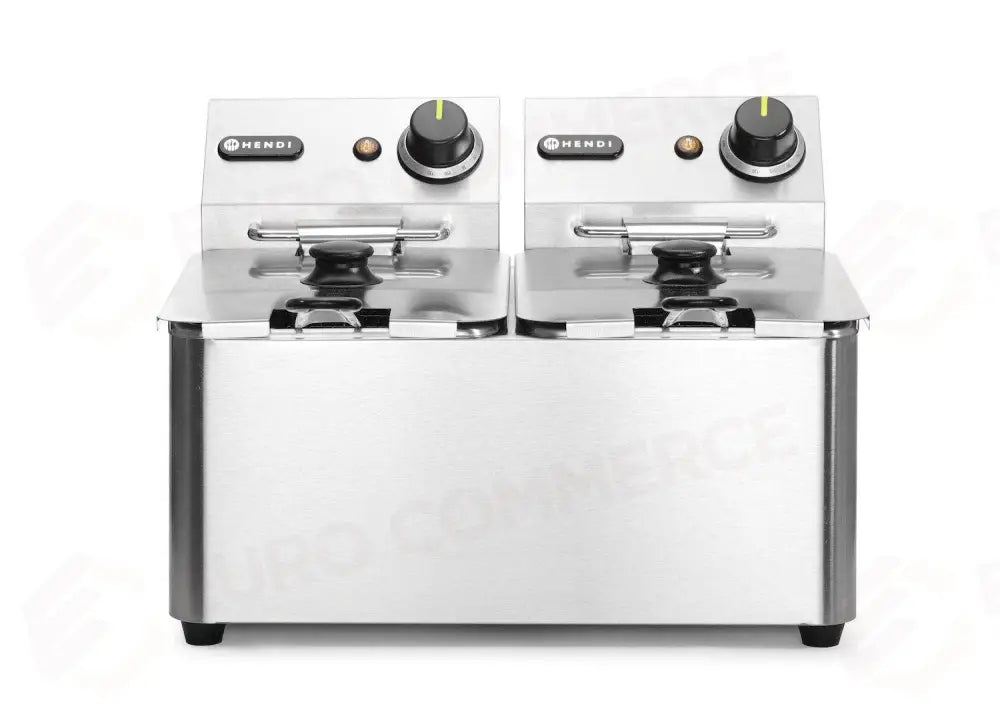 FRIGGITRICE KITCHEN LINE - 2X4L KITCHEN LINE 8L 230V/6000W 470X380X(H)315MM - HENDI