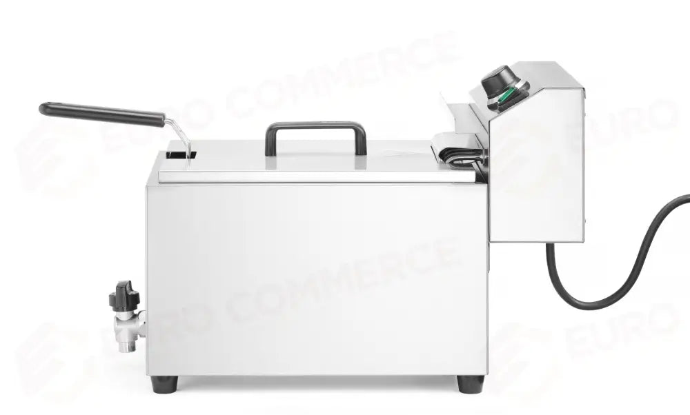 FRIGGITRICE PROFONDA XL CON RUBINETTO DI SCARICO HENDI GOLIATH 10L 400V/10200W 300X585X(H) - 209431