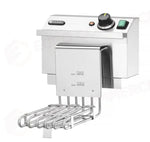 FRIGGITRICE PROFONDA XL CON RUBINETTO DI SCARICO HENDI GOLIATH 10L 400V/10200W 300X585X(H) - 209431