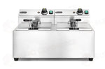 FRIGGITRICI PROFI LINE - 2 X 8 L HENDI 16L 230V/7000W 605X460X(H)369MM - 207307
