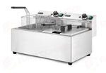 FRIGGITRICI PROFI LINE - 2 X 8 L HENDI 16L 230V/7000W 605X460X(H)369MM - 207307