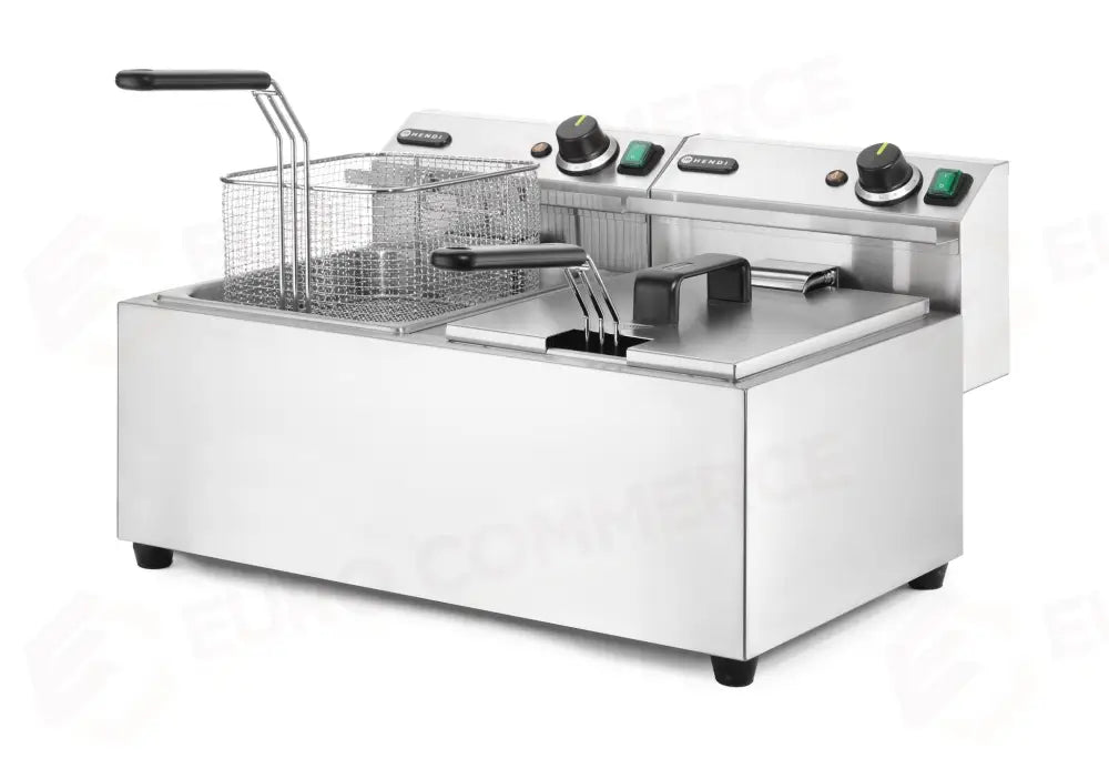 FRIGGITRICI PROFI LINE - 2 X 8 L HENDI 16L 230V/7000W 605X460X(H)369MM - 207307