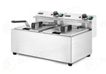 FRIGGITRICI PROFI LINE - 2 X 8 L HENDI 16L 230V/7000W 605X460X(H)369MM - 207307