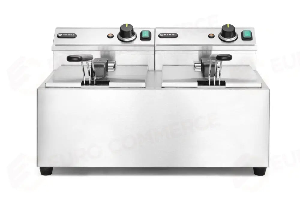 FRIGGITRICI PROFI LINE - 2 X 8 L PROFI LINE 16L 230V/7000W 605X460X(H)369MM - HENDI