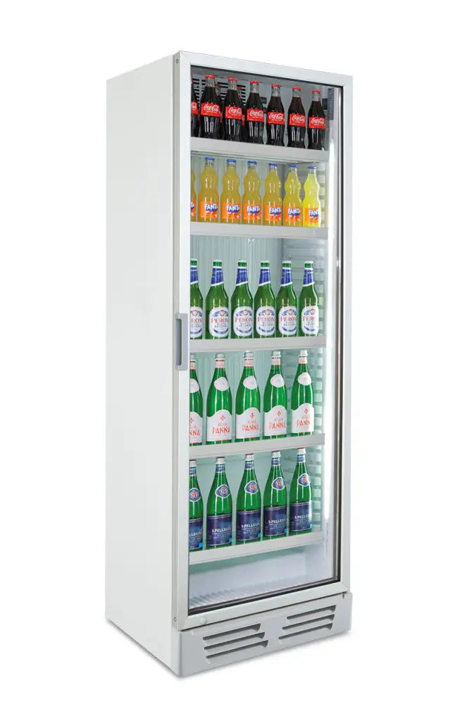 FRIGO A VETRINA BIBITE - CL 372 V BIANCO - KLIMAITALIA