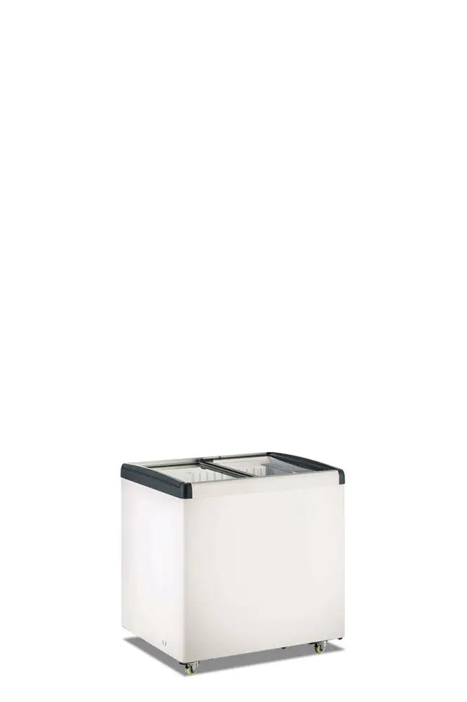 FRIGO | CONGELATORE A POZZO VETRO PIATTO SCORREBOLE - FRC 250 PFF - KLIMAITALIA