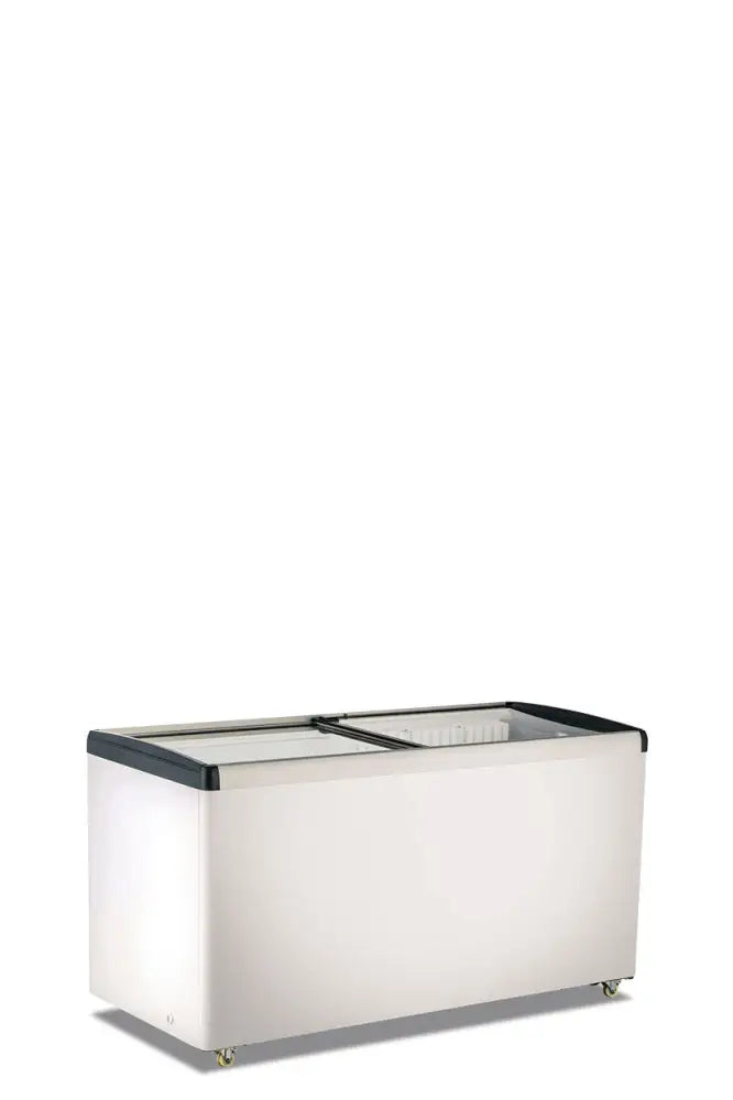 FRIGO | CONGELATORE A POZZO VETRO PIATTO SCORREBOLE - FRC 500 PFF - KLIMAITALIA