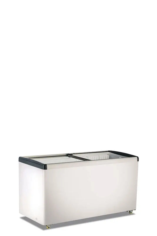 FRIGO | CONGELATORE A POZZO VETRO PIATTO SCORREBOLE - FRC 500 PFF - KLIMAITALIA