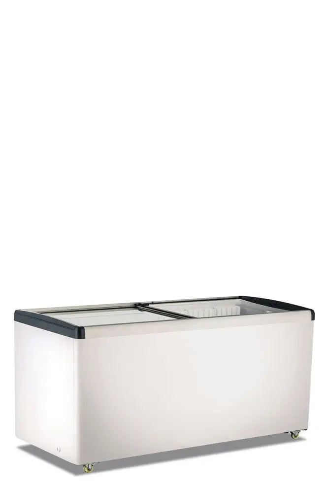 FRIGO | CONGELATORE A POZZO VETRO PIATTO SCORREBOLE - FRC 600 PFF - KLIMAITALIA