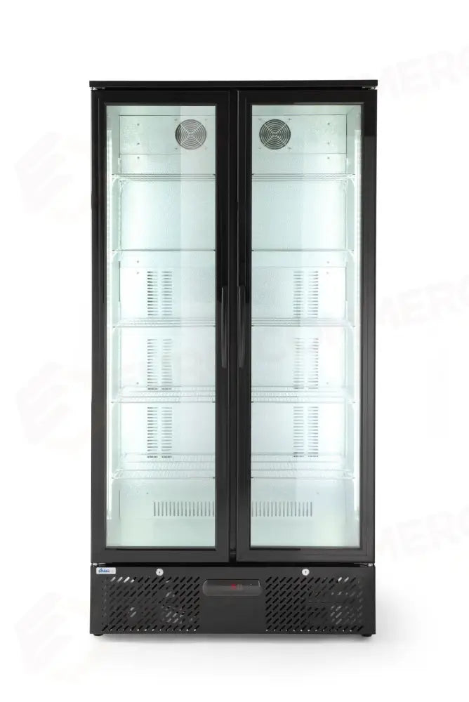 FRIGORIFERO A DOPPIA PORTA PER BAR POSTERIORE ARKTIC 384L NERO 230V/365W 940X635X(H)1983MM - 233931