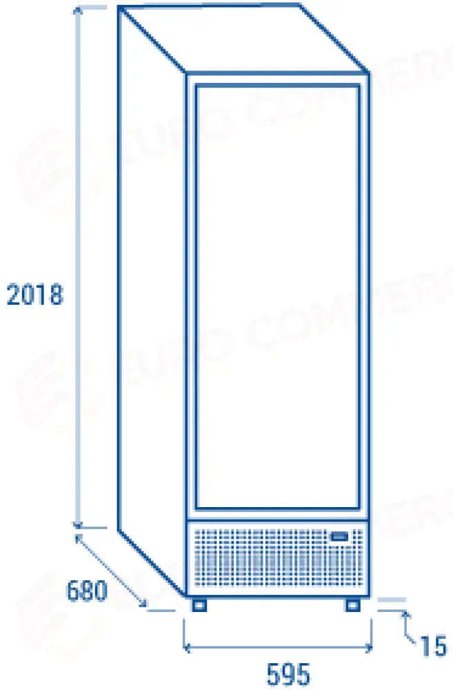 DRINK COOLER VERTICALE (250 LT.) K1 0°C/+7°C - TKG 420 - COOL HEAD